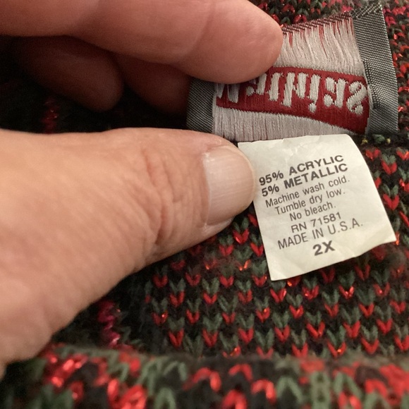 Mathias Vintage Floral Tunic Style Sweater Women’s 2X made in USA - Picture 10 of 13